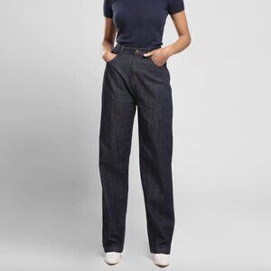 Bright & Beautiful NWT Bijou Rainbow Straight Leg Dark Wash Jeans, XXS/UK6